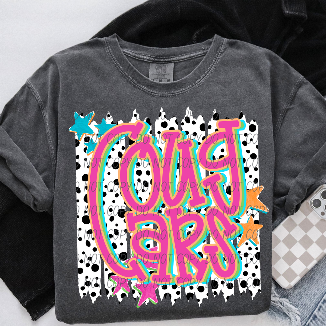 Lotty Dotty Mascots DTF Print