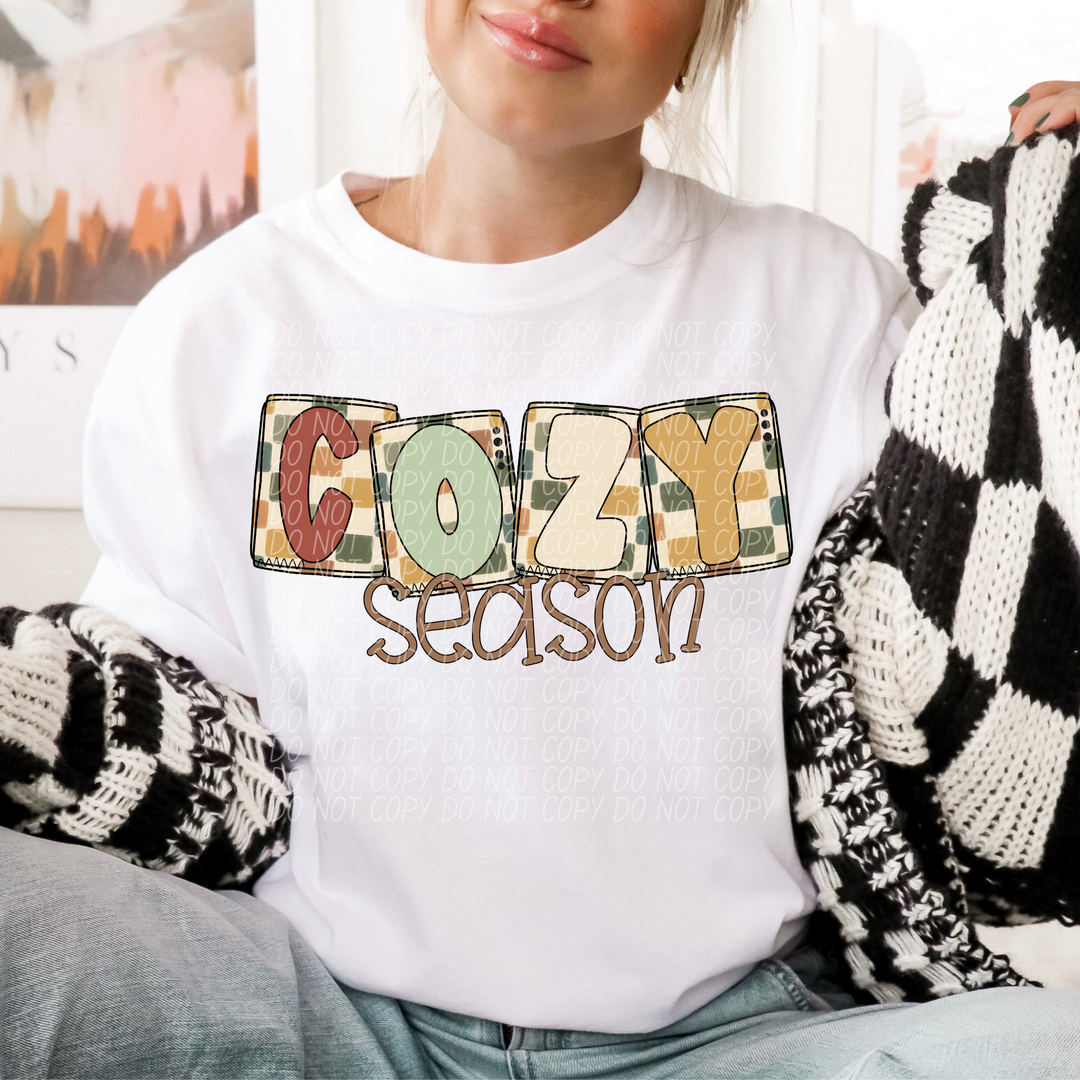 Cozy Season DTF Print