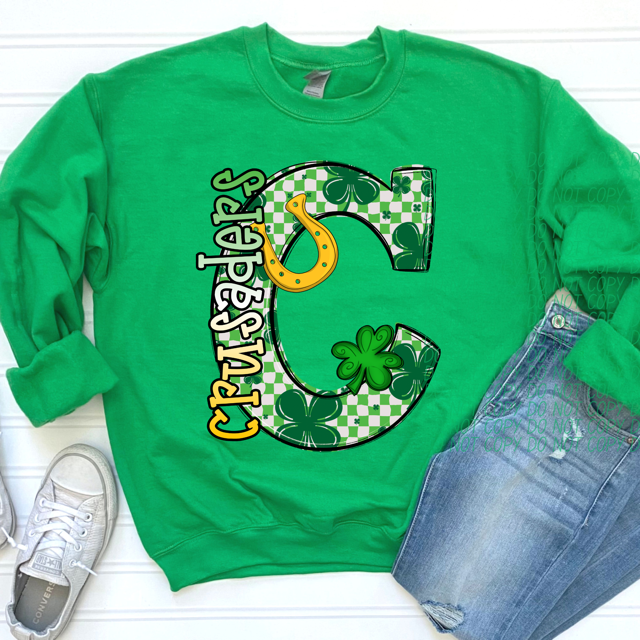 St Patrick's Day Mascots DTF Print