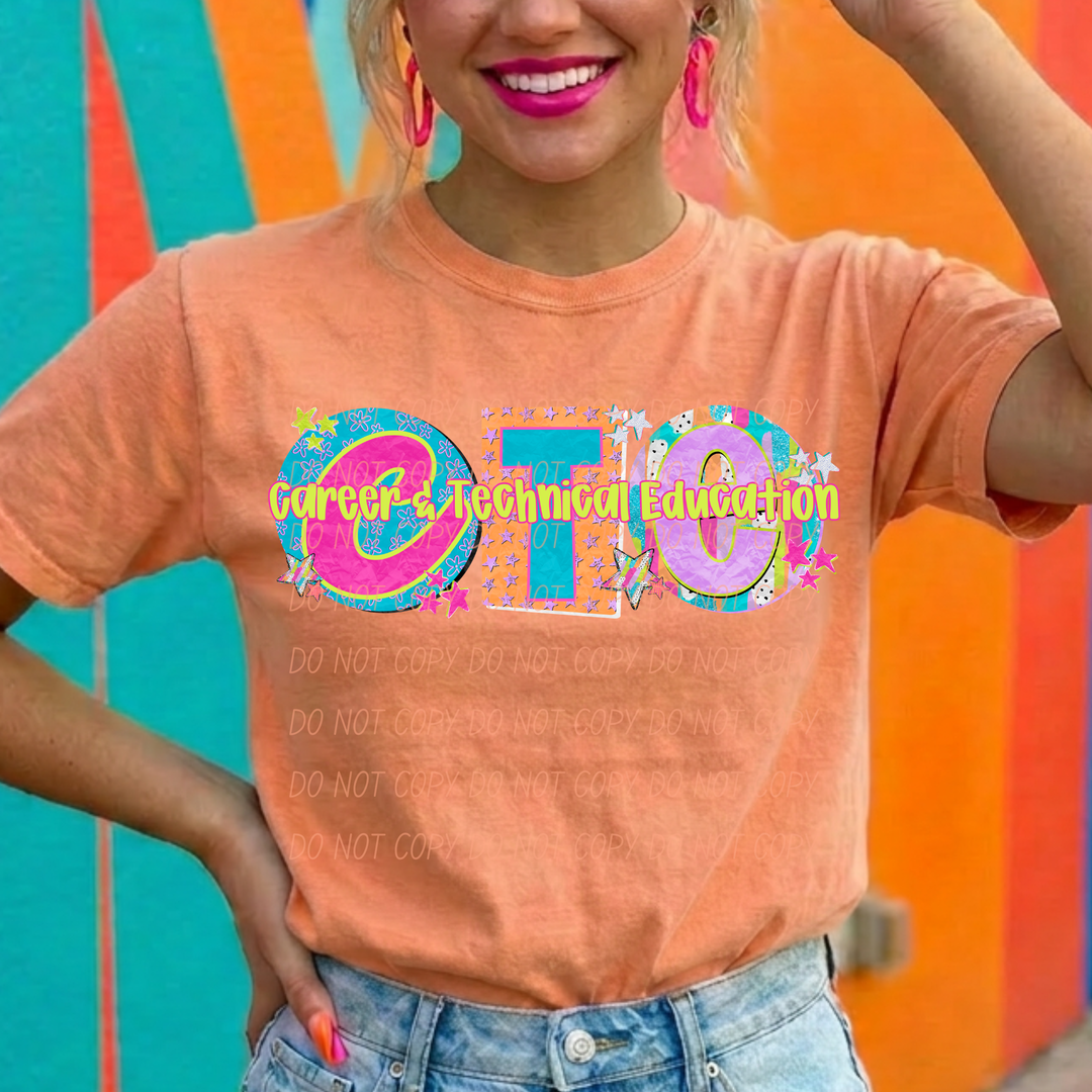 Rad Careers DTF Print