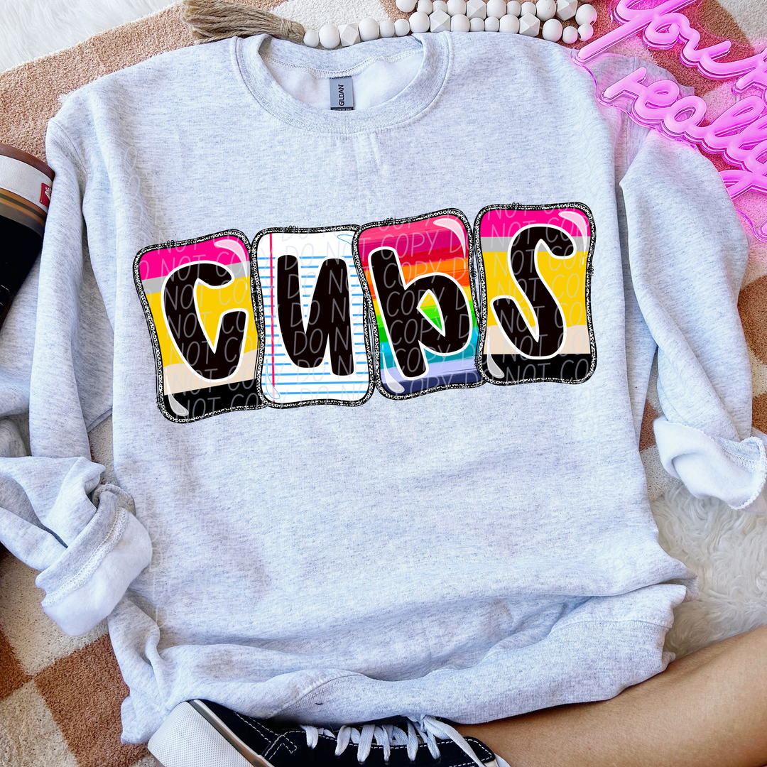 School Daze Mascots DTF Print