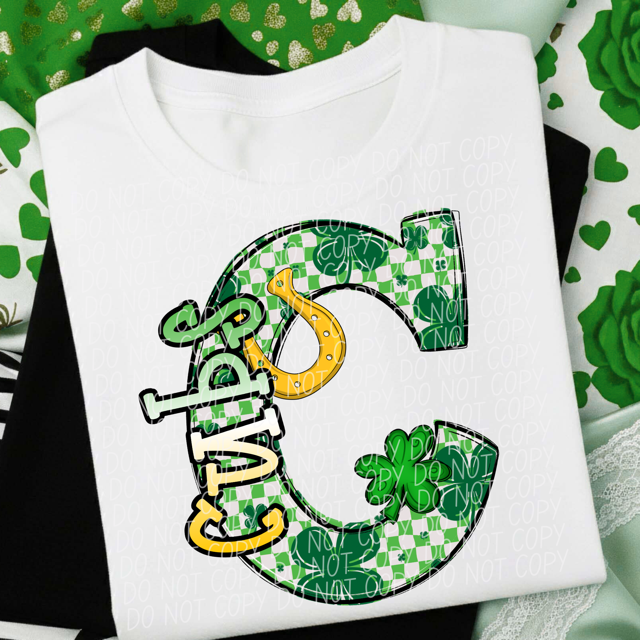 St Patrick's Day Mascots DTF Print
