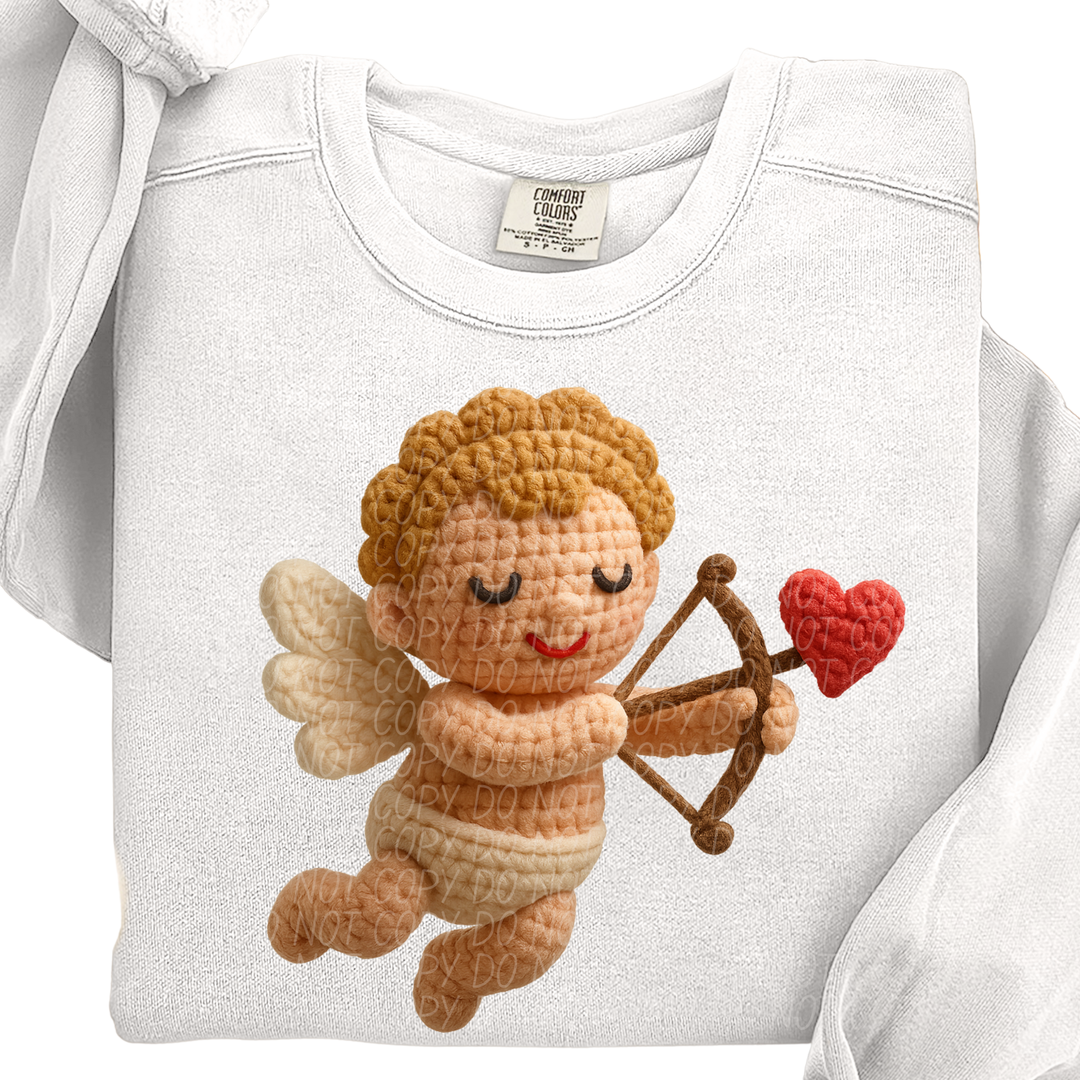 3D Cupid DTF Print