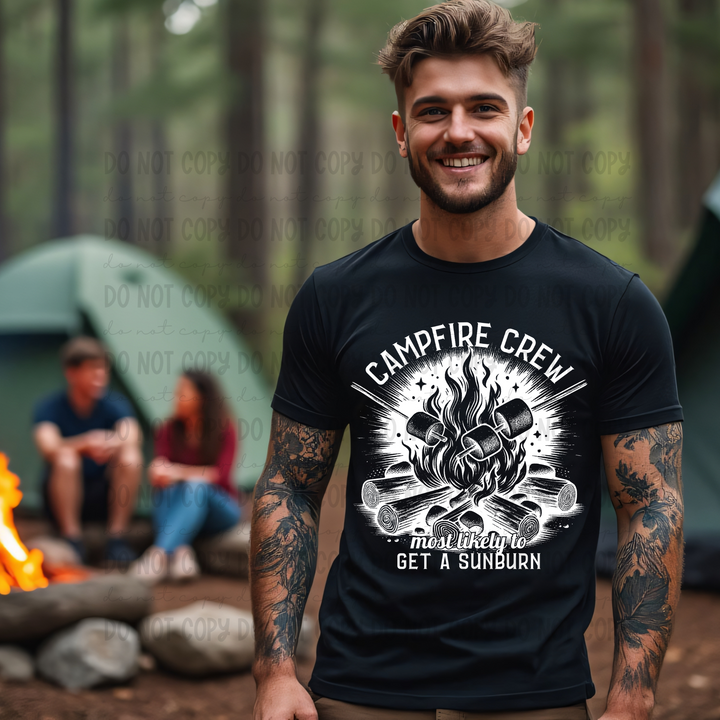Camp Fire Crew (Sunburn) DTF Print