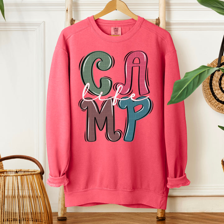 Camp Life DTF Print