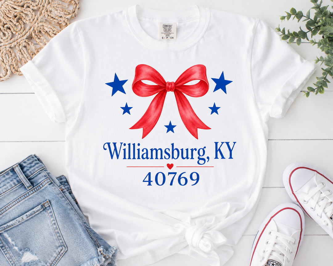 Patriotic Williamsburg, KY DTF Print