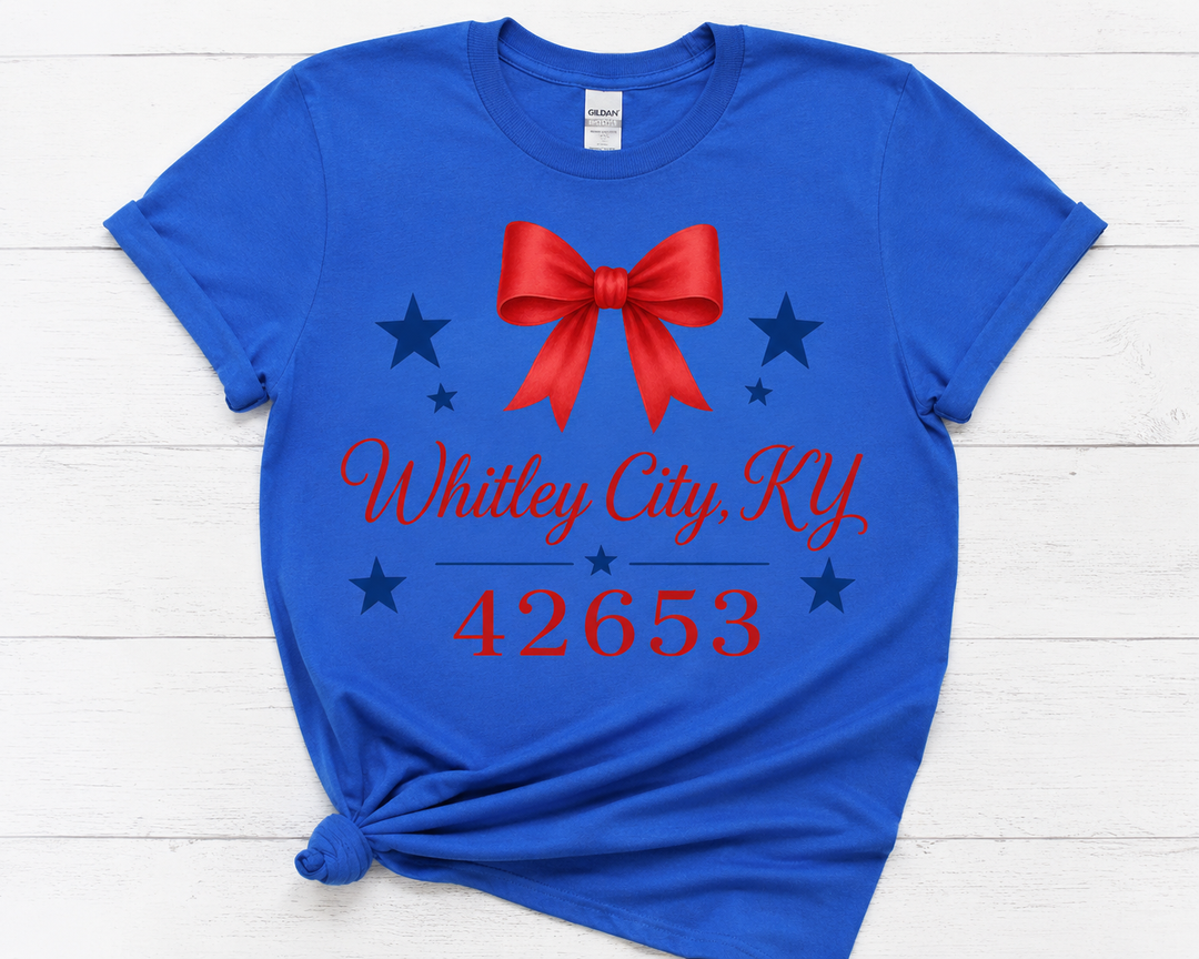 Patriotic Whitley City, KY DTF Print