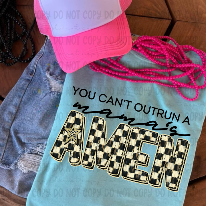You Can't Outrun a Names DTF Print