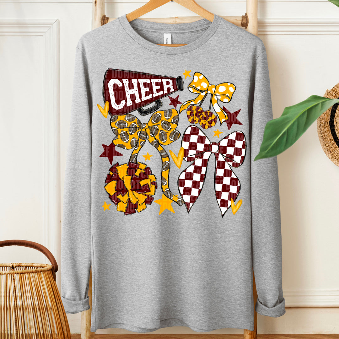 Cheer Bows Collection DTF Print