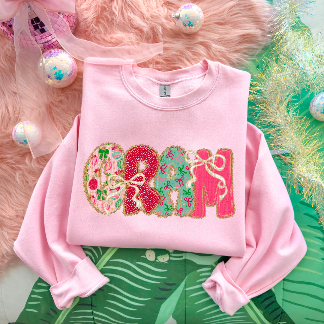 Christmas Bow Lace Collection DTF Print