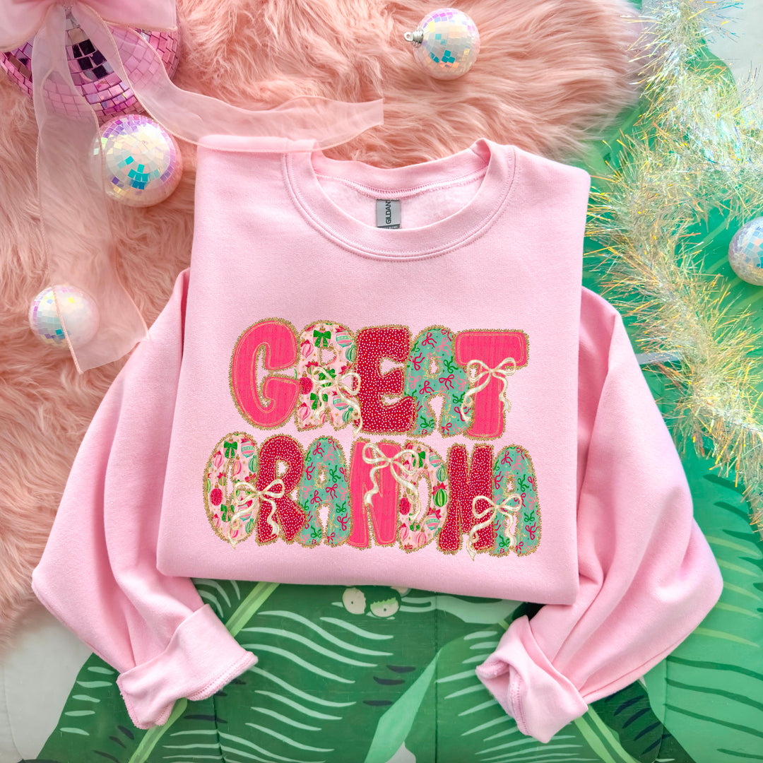 Christmas Bow Lace Collection DTF Print