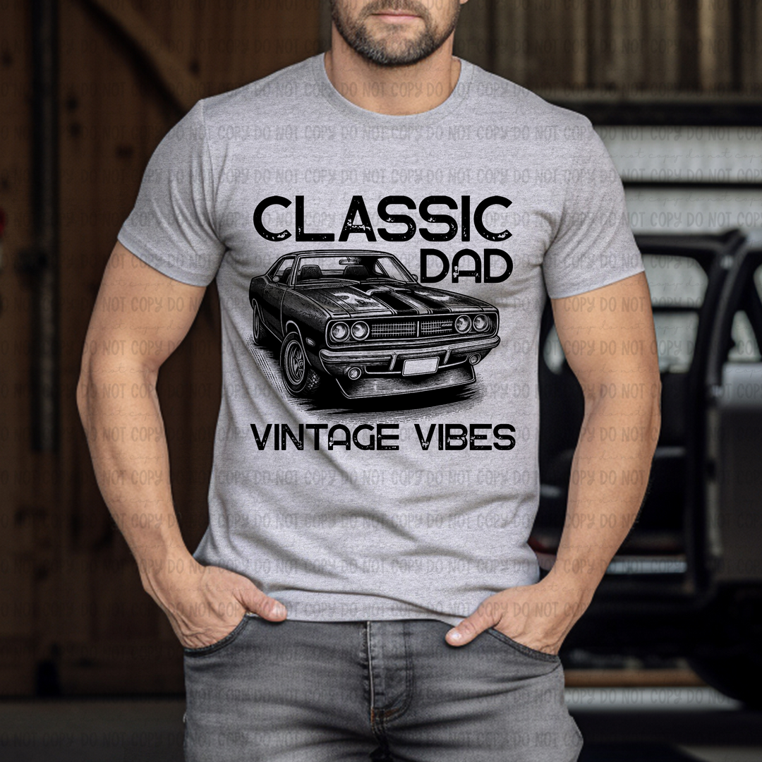 Classic Dad DTF Print
