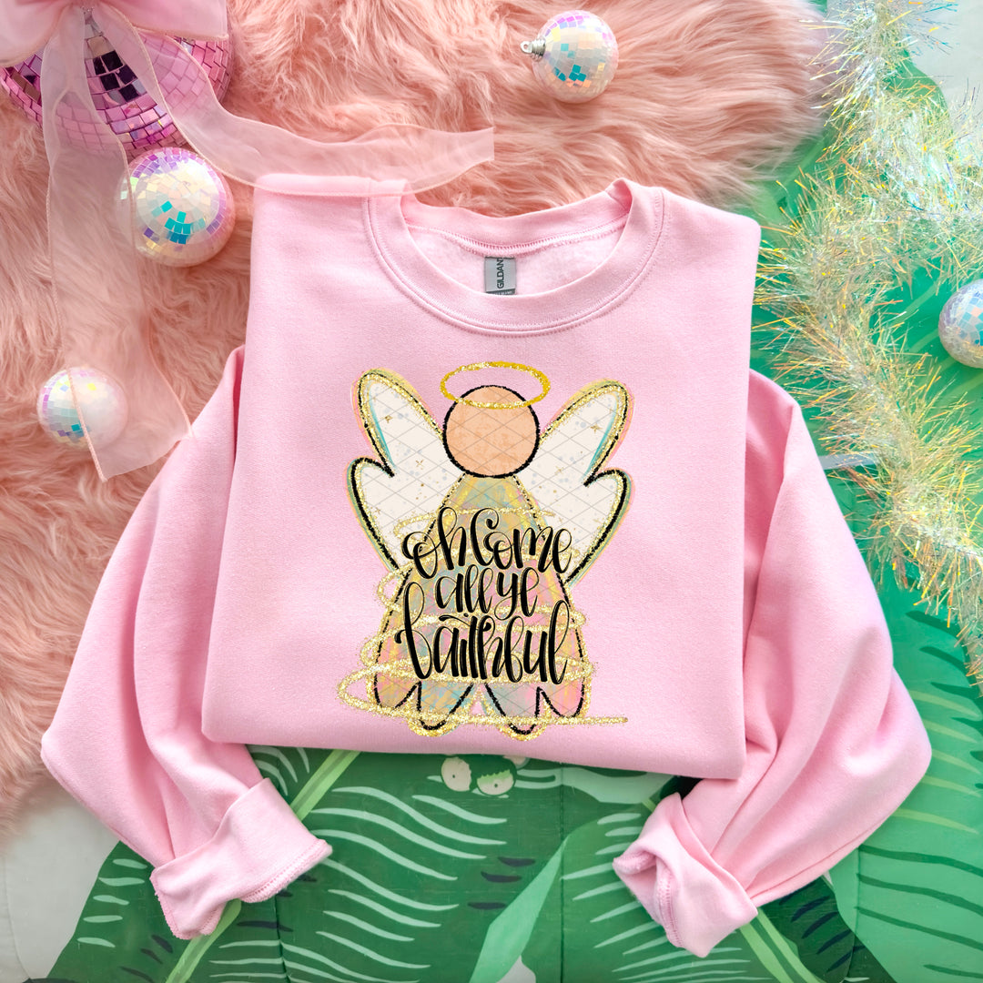 Come All Ye Faithful DTF Print