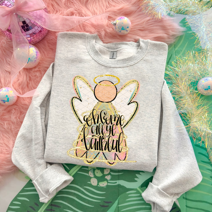 Come All Ye Faithful DTF Print