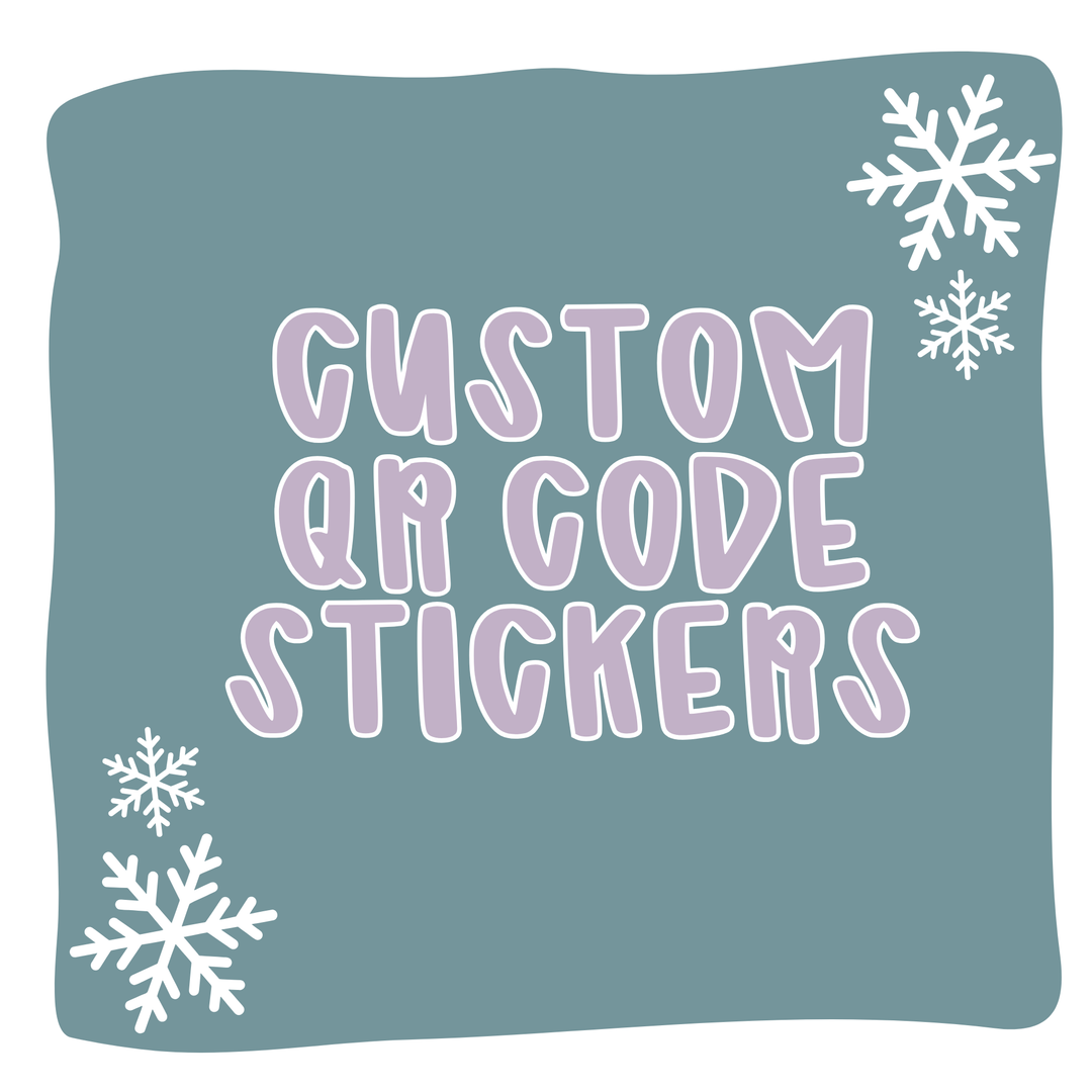 Custom QR Code Stickers