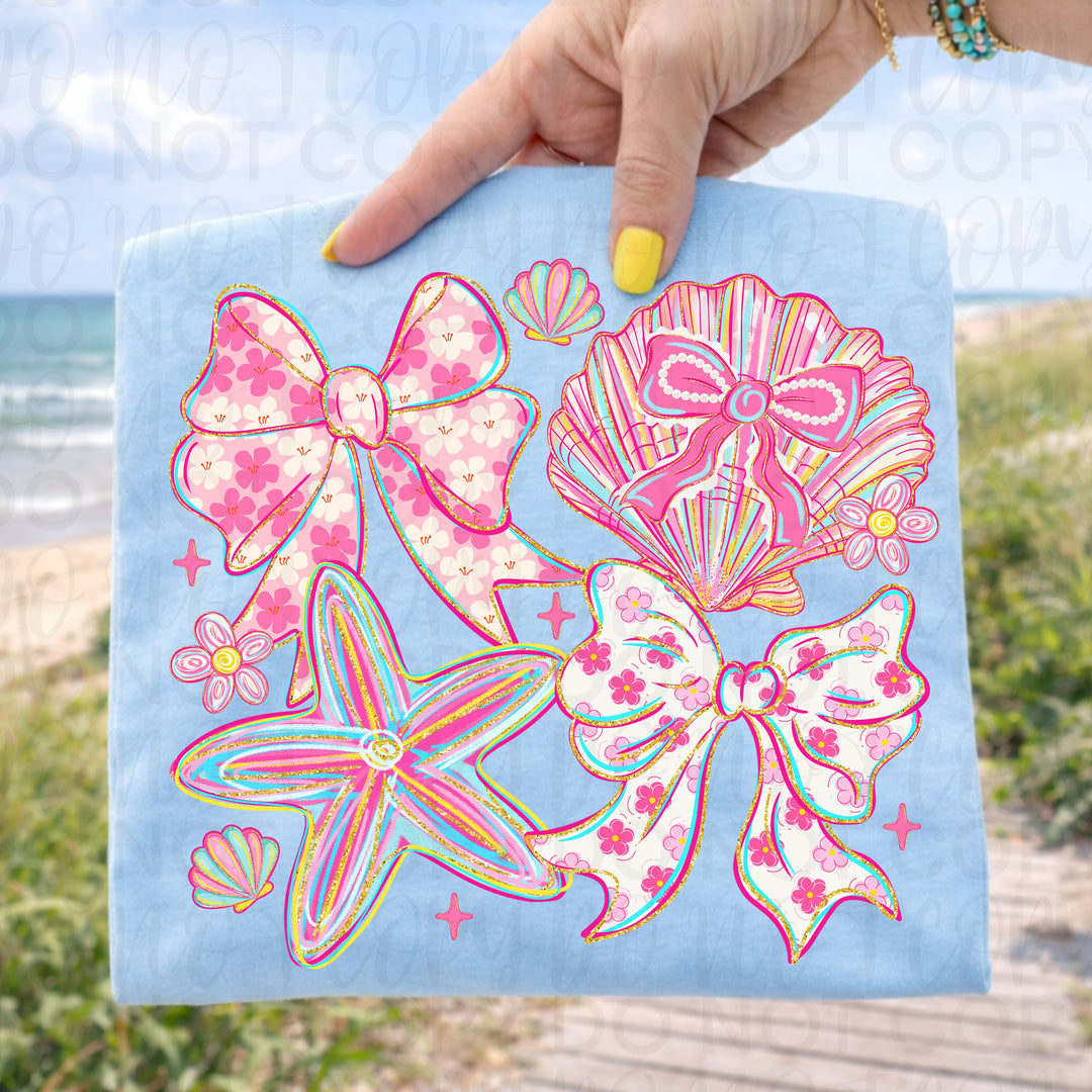 Beach Coquette DTF Print