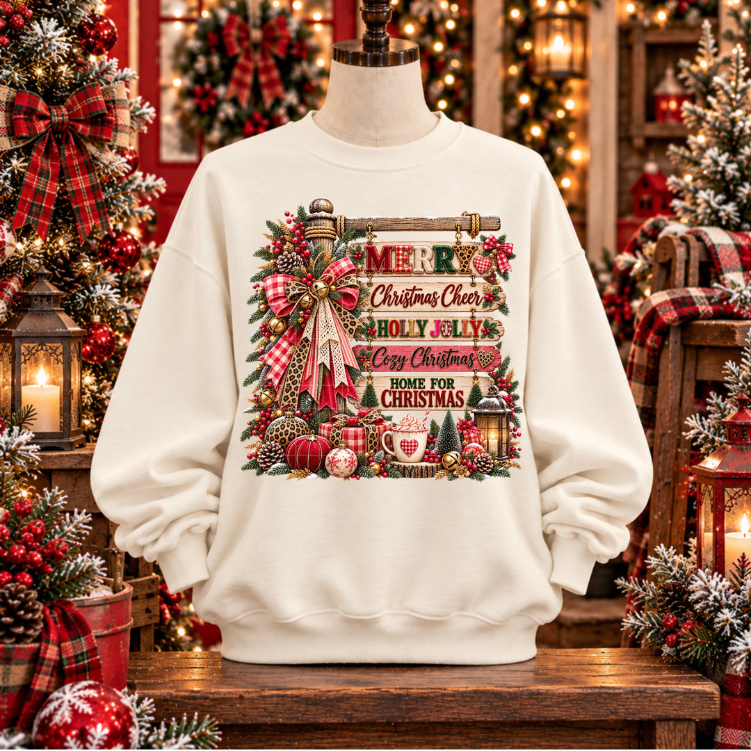 Cozy Christmas DTF Print
