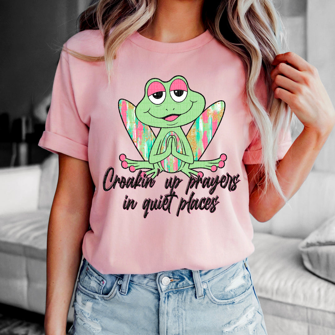Croakin Up Prayers DTF Print