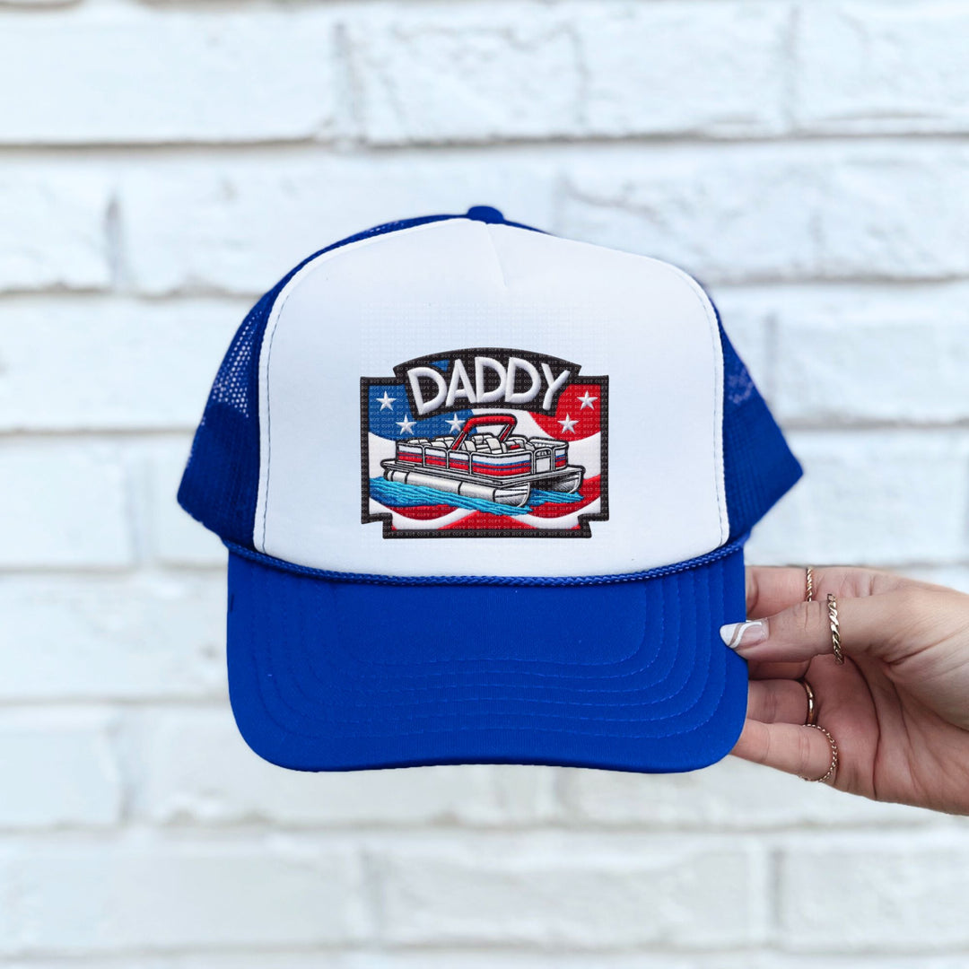 Daddy 2 Faux Patch DTF Print