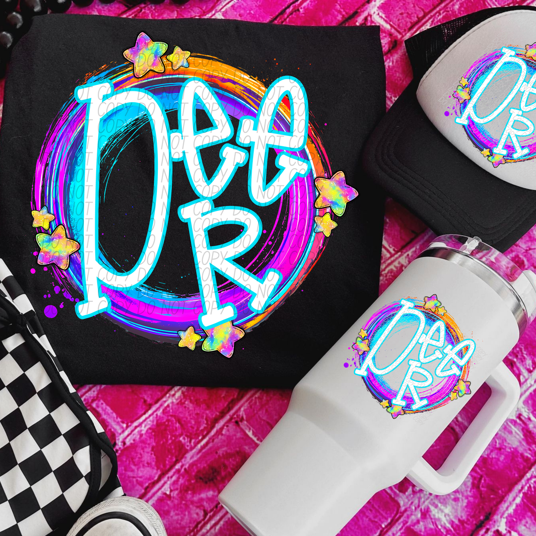 Whimsical Mascots DTF Print