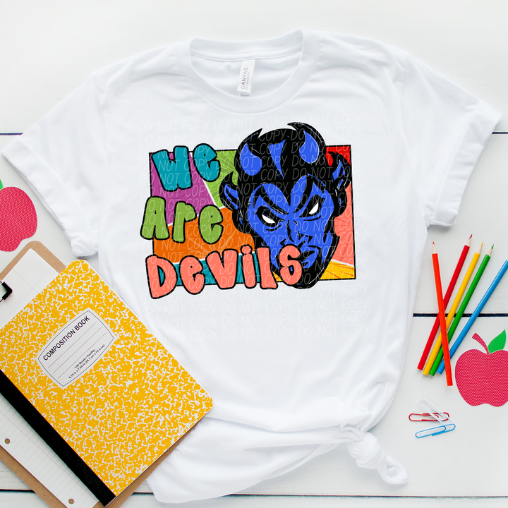Retro We Are Mascots DTF Print