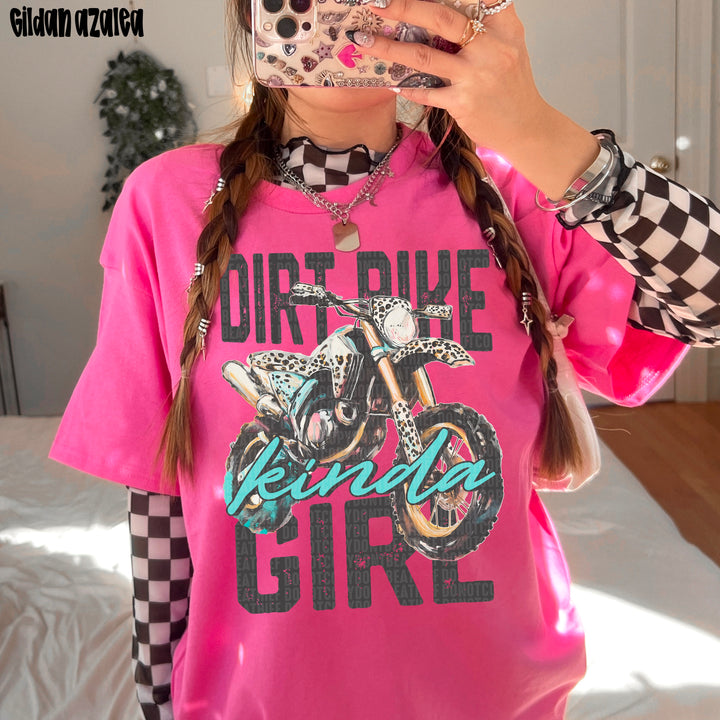 Dirt Bike Kinda Girl DTF Print