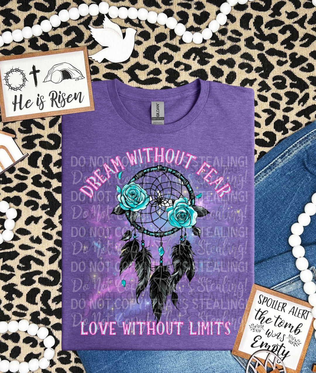 Dream Without Fear DTF Print