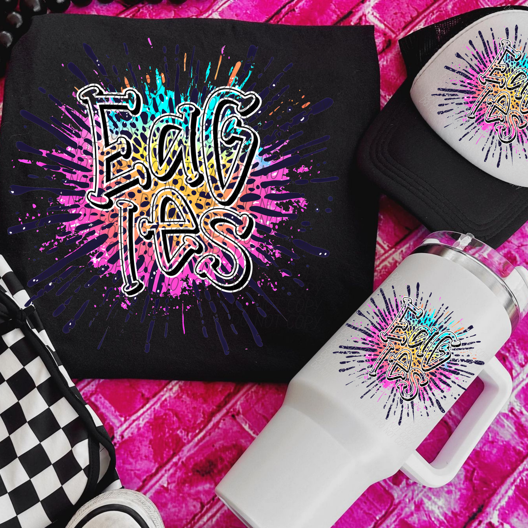 Color Splash Mascots Youth DTF Print