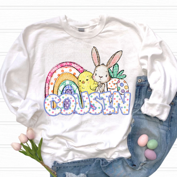 Easter Names DTF Print