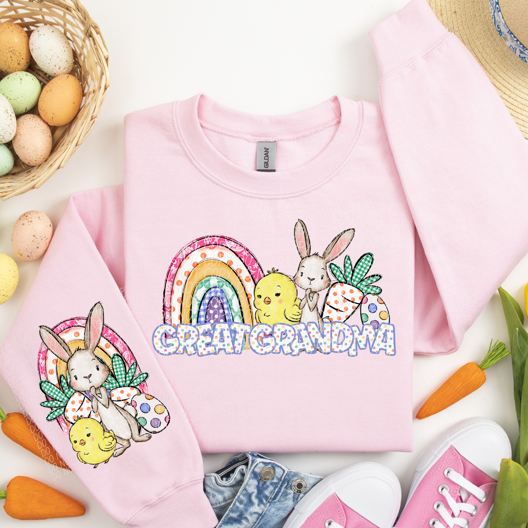 Easter Names DTF Print