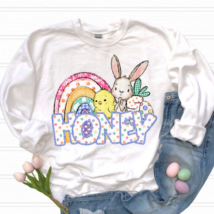 Easter Names DTF Print