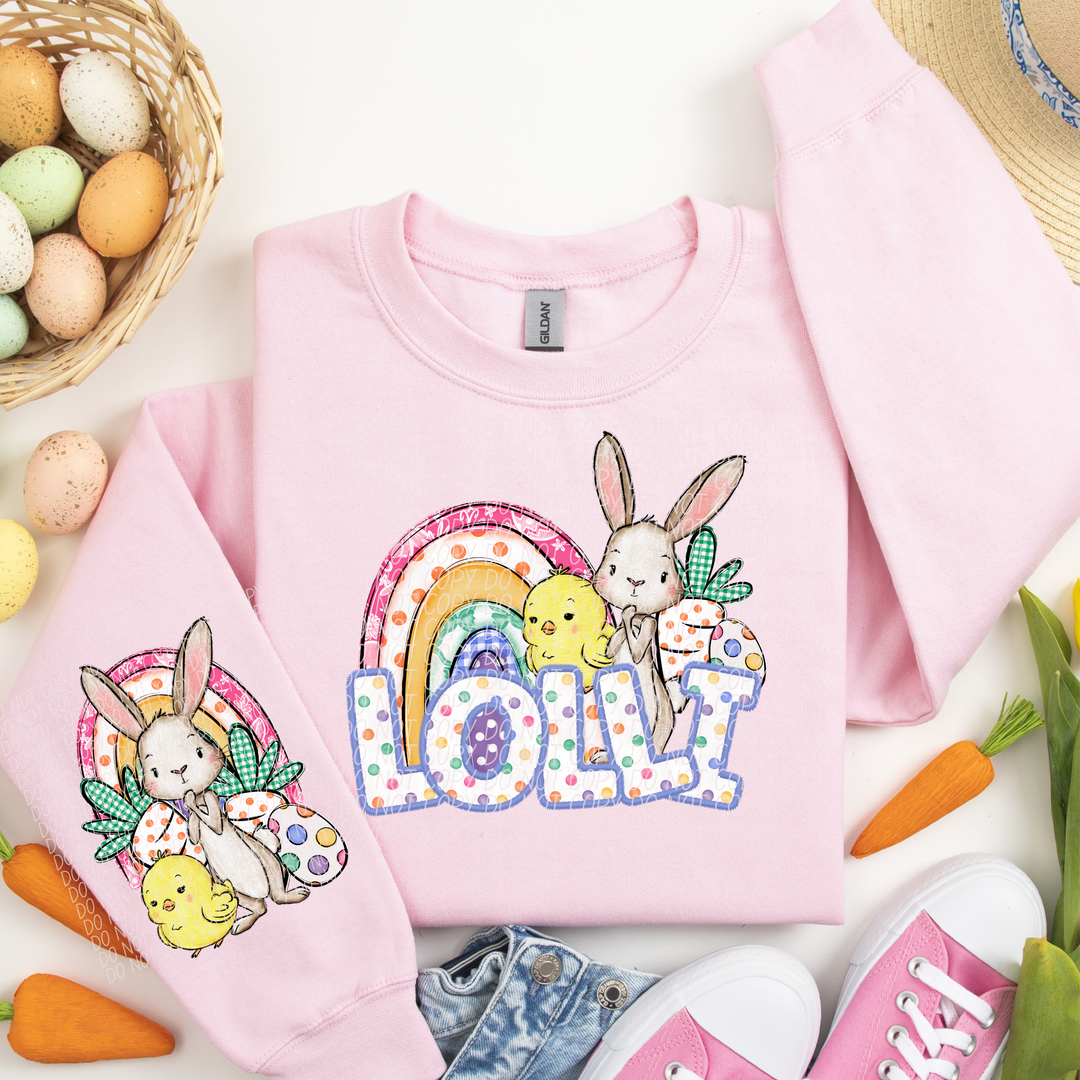 Easter Names DTF Print