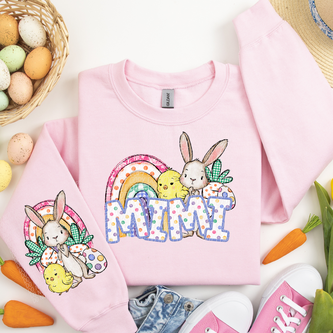 Easter Names DTF Print