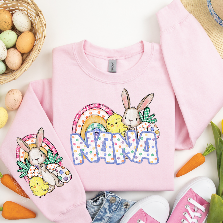 Easter Names DTF Print