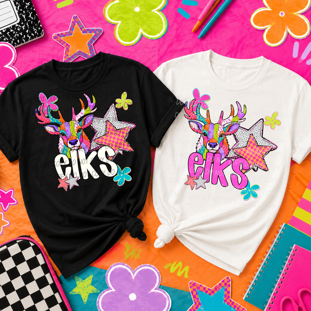 Pattern Pop Mascots DTF Print