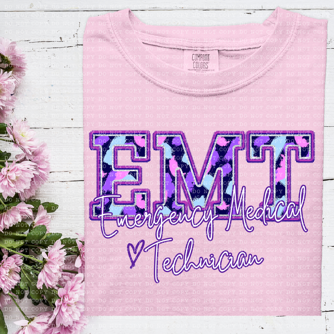 Perfectly Purple Occupations DTF Print