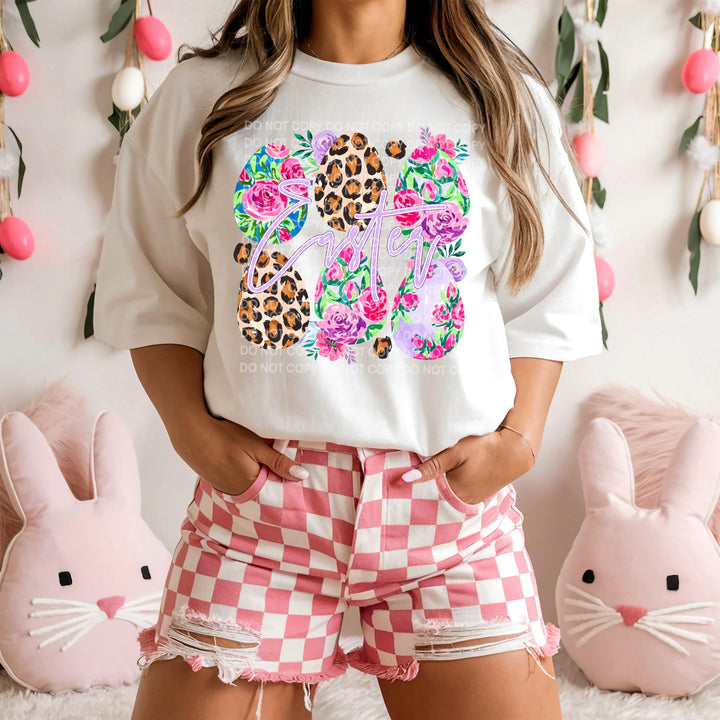 Easter Eggs DTF Print