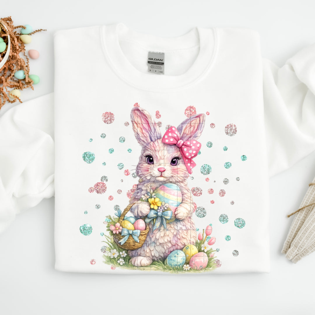 Easter Bunny Pastel DTF Print
