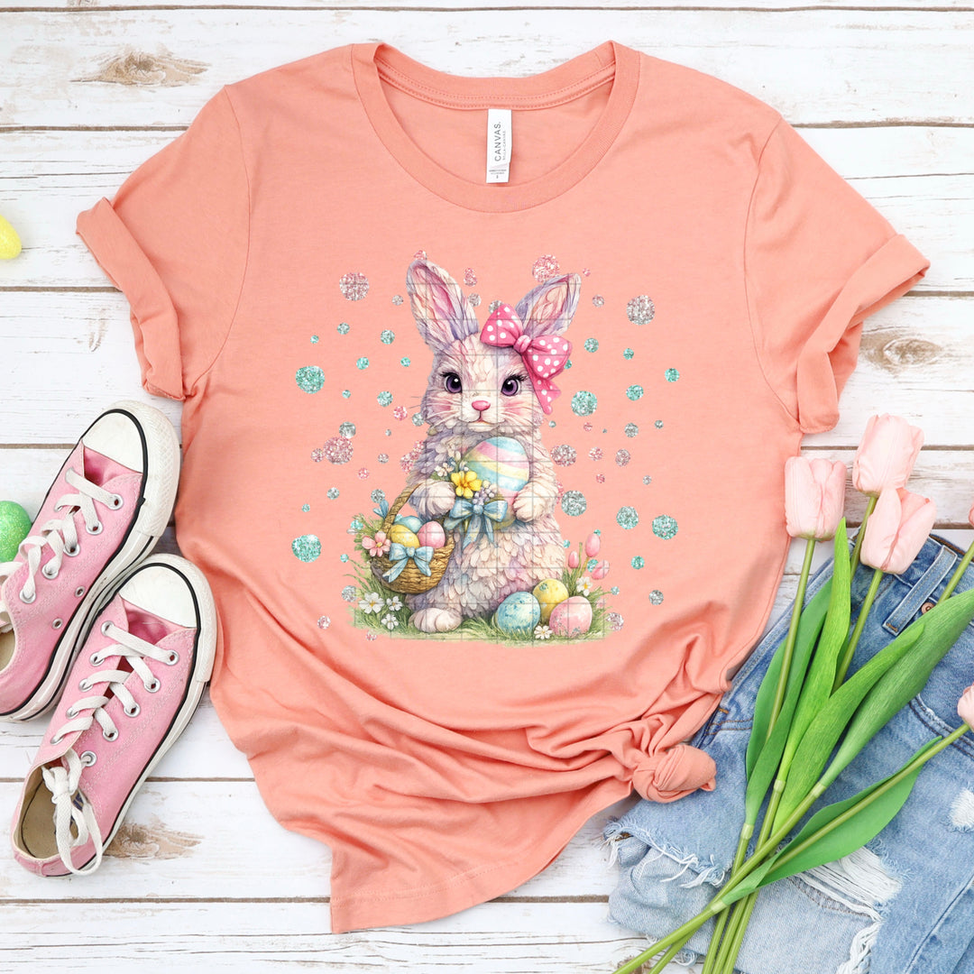 Easter Bunny Pastel DTF Print