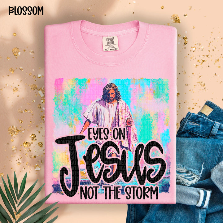 Eyes On Jesus DTF Print