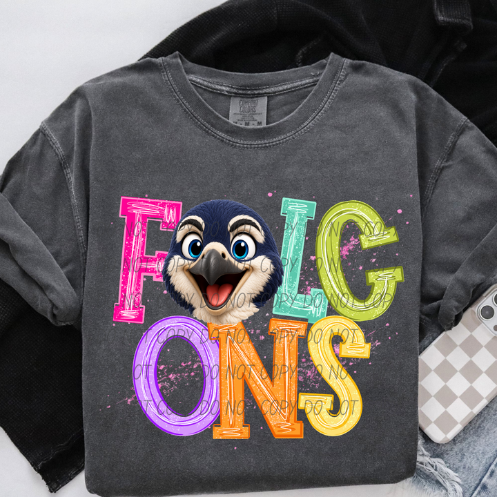 Happy Little Mascots DTF Print