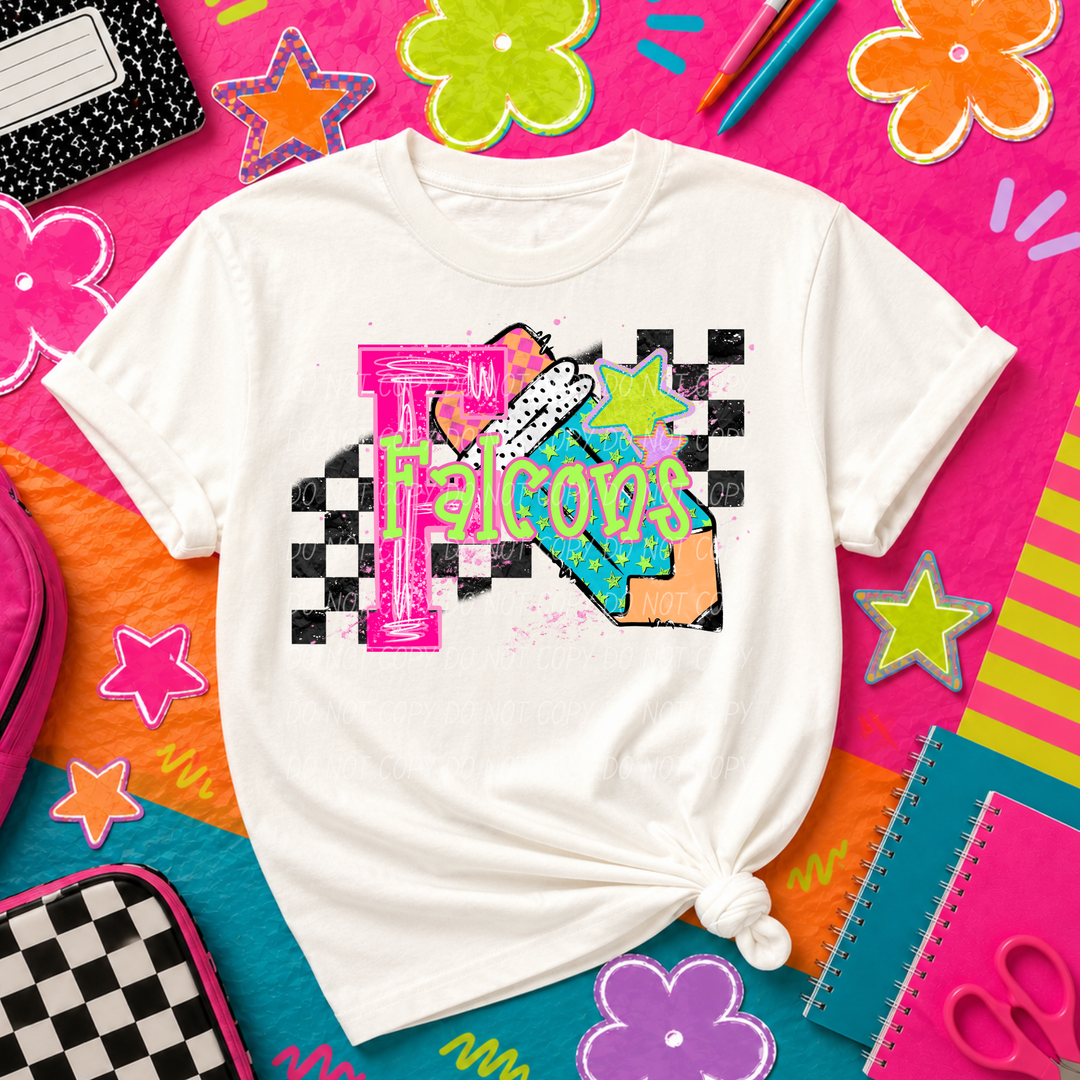 A Is For Mascots DTF Print