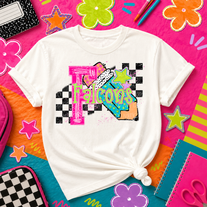 A Is For Mascots DTF Print