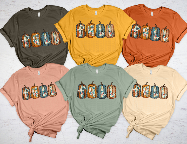 Fall Pumpkins DTF Print