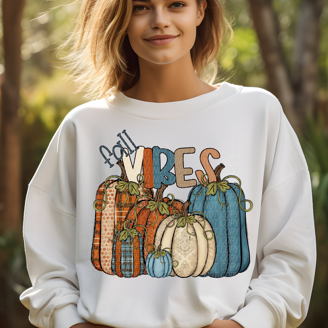 Fall Vibes DTF Print