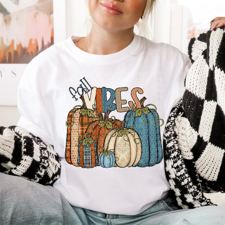 Fall Vibes DTF Print