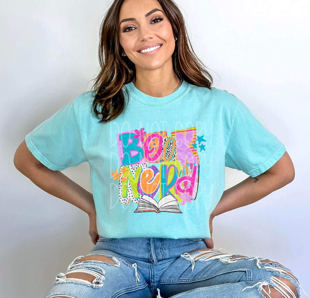 Book Nerd DTF Print