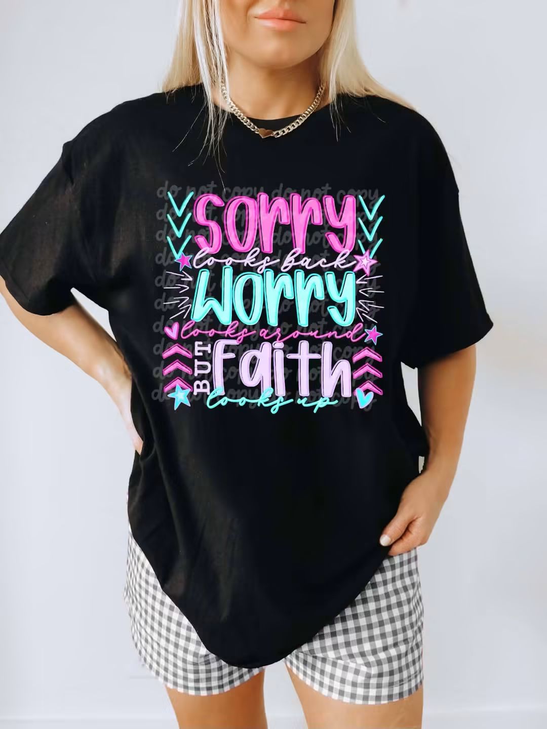 But Faith Looks up DTF Print