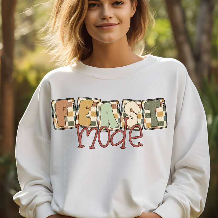 Feast Mode DTF Print