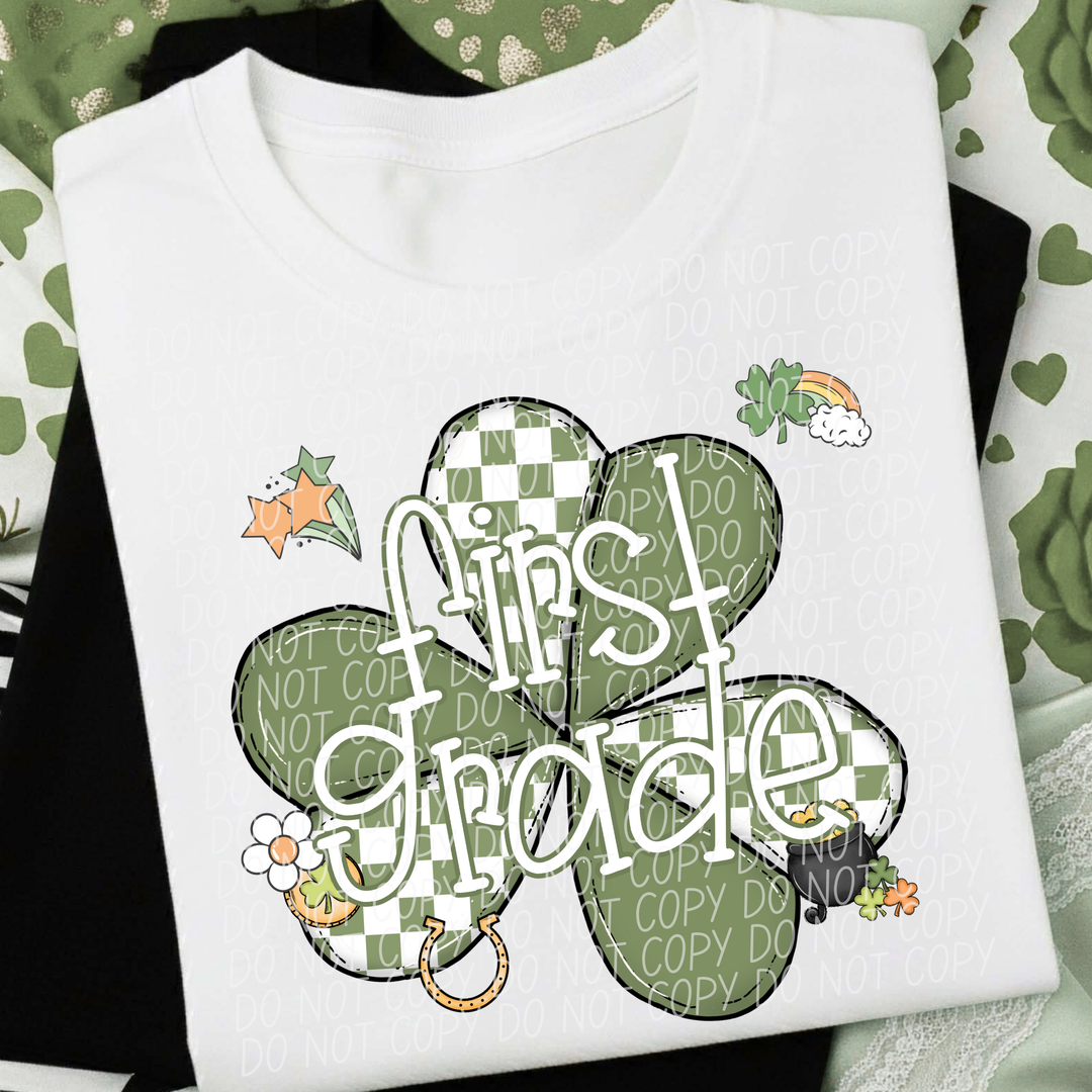 St Patricks Grades DTF Print